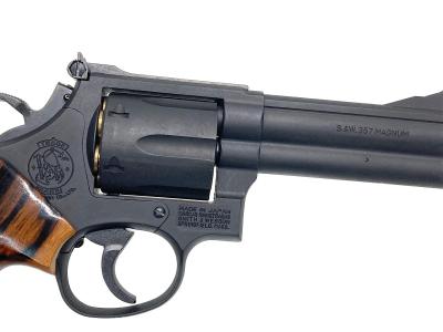 [マルシン] S&W M586 4インチ HW 発火モデルガン 木製グリップカスタム (中古)サブ画像へ3
