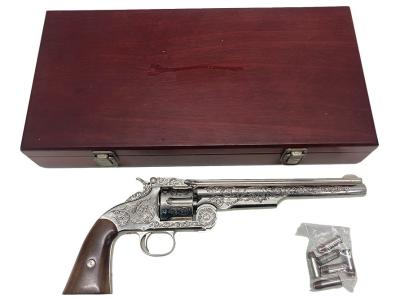 [フランクリン・ミント] S&W モデル3 ワイアット・アープモデル 専用木箱 専用額付き .Ver (中古)サブ画像へ2