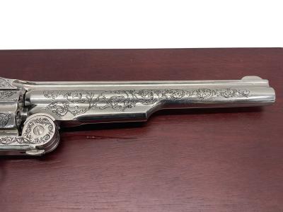 [フランクリン・ミント] S&W モデル3 ワイアット・アープモデル 専用木箱 専用額付き .Ver (中古)サブ画像へ3