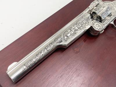 [フランクリン・ミント] S&W モデル3 ワイアット・アープモデル 専用木箱 専用額付き .Ver (中古)サブ画像へ6