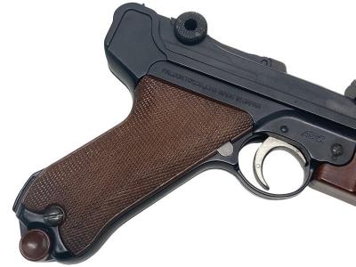 [ファルコントーイ] ルガー アーティラリーカスタム ブラック ガスガン (中古)サブ画像へ6