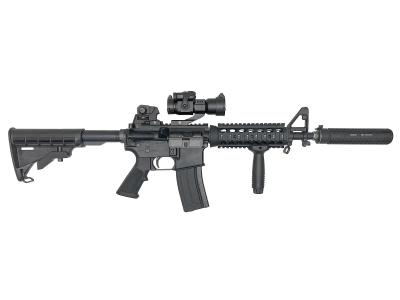 [WA] M4A1 アメリカンスナイパー　S-Ver マグナブローバック 樹脂レシーバー結合部割れあり (ジャンク)サブ画像へ2