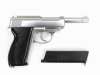 [マルゼン] ワルサーP38 シルバー ガスブローバック JAN改定後ロット (中古)