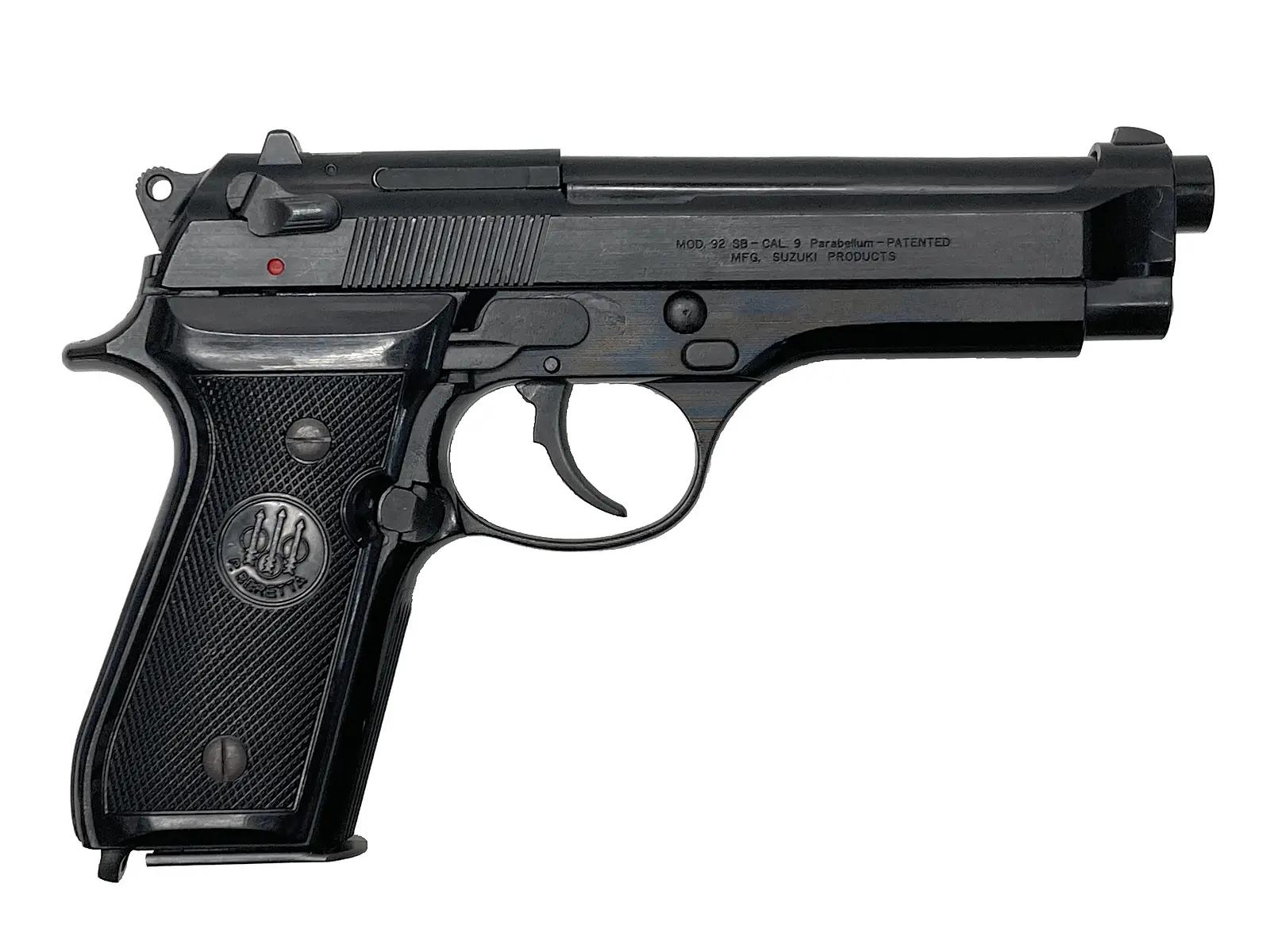 ACG/スズキ] ベレッタ M92SB ABS 発火モデルガン ヘアライン仕様 (中古