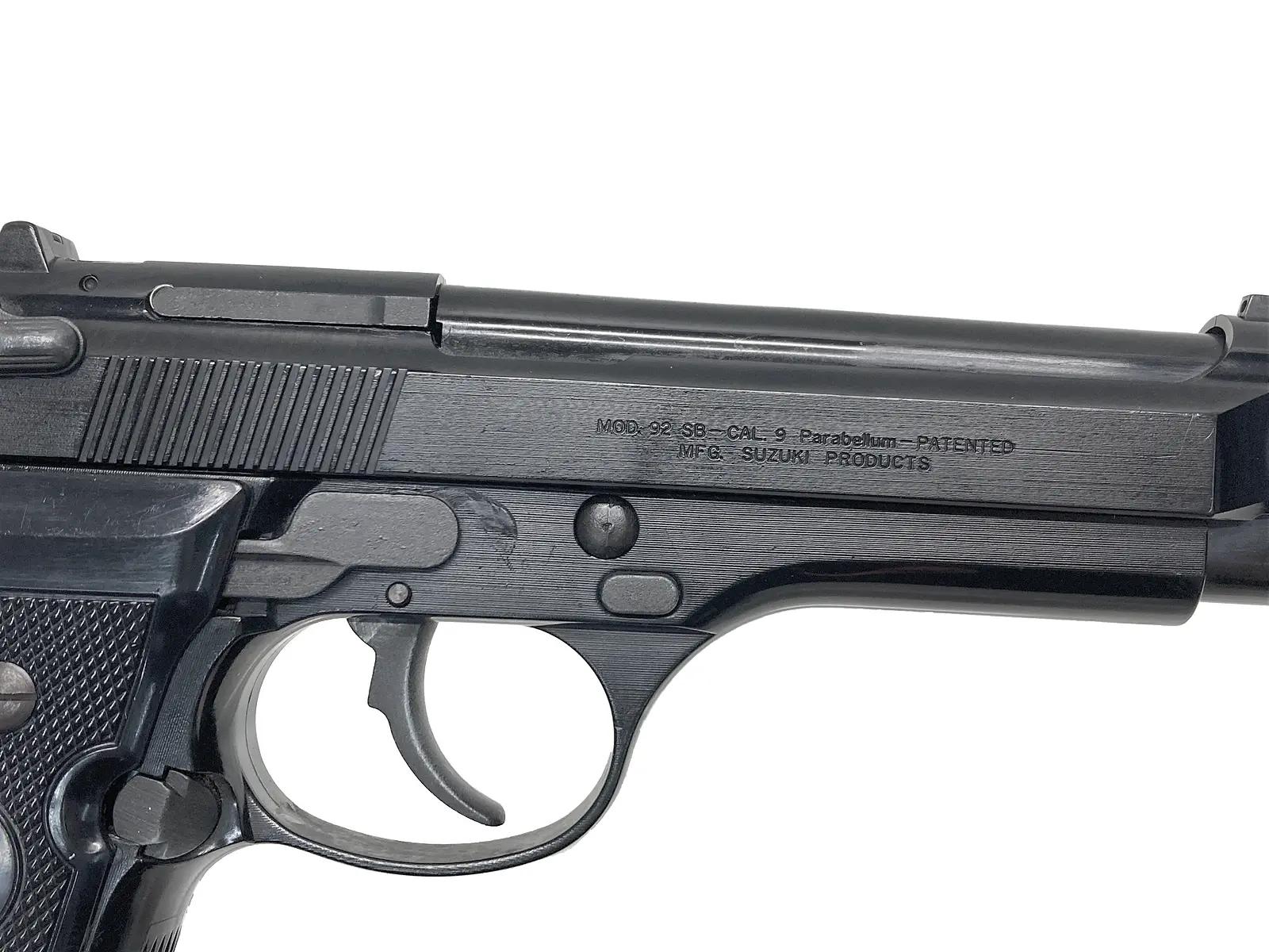 ACG/スズキ] ベレッタ M92SB ABS 発火モデルガン ヘアライン仕様 (中古