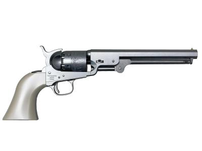 [東京マルイ] エアリボルバー プロ M1851 NAVY エアガン シルバー (新品)サブ画像へ2