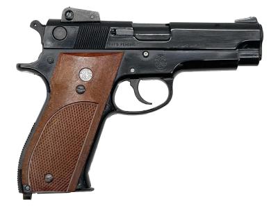 [マルシン] S&W M439 ブラックABS 発火モデルガン バレル/墨入れカスタム デコック不可 (訳あり)サブ画像へ1