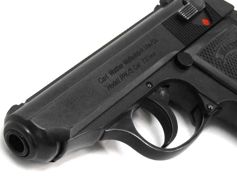 マルシン] ワルサー PPK/S ブラックHW 発火モデルガン マグ