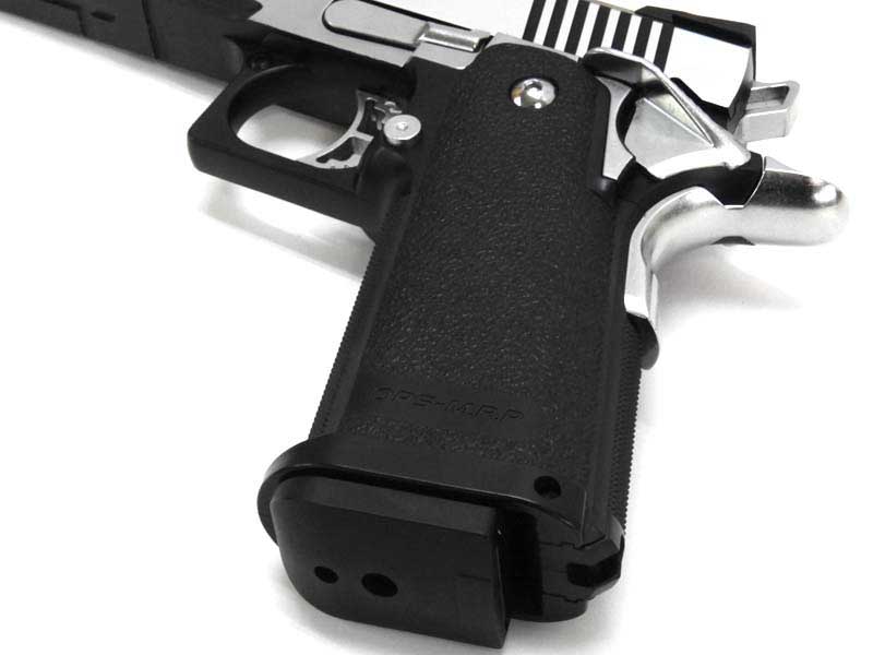 東京マルイ] ハイキャパカスタム デュアルステンレス ガスブロー