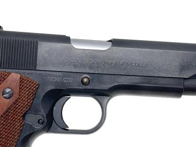 [MGC] コルトガバメント MK IV シリーズ70 スーパーリアルHW/SRH ダミーカート式モデルガン グリップカスタム (中古)サブ画像へ4