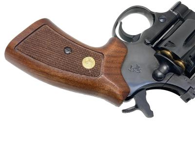 [マルシン] コルトアナコンダ/6インチ Xカートリッジ 6mmBB Wディープブラック 木製グリップ仕様 ロット違い (中古)サブ画像へ5