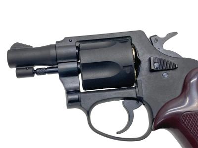 [マルシン] ポリスリボルバー 2インチ 51ミリ銃身 Xカートリッジ 【プラグリップ仕様】 ブラックHW (新品)サブ画像へ3