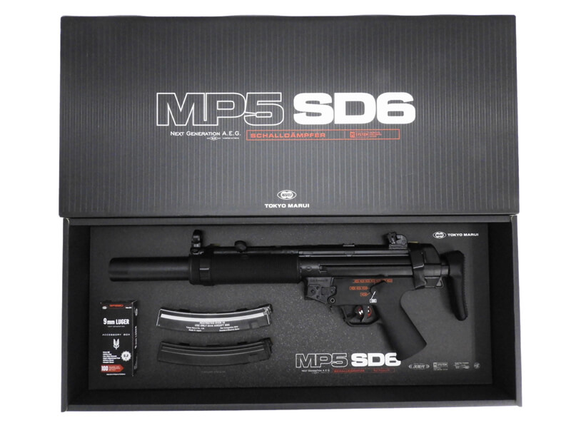 [東京マルイ] MP5 SD6 次世代電動ガン NEXT GENERATION A.E.G (新品) メイン画像