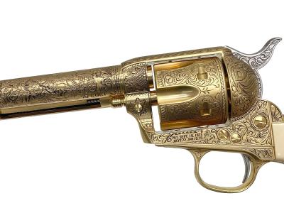 [マルシン/フランクリンミント] コルト ジョンウェイン リボルバー 装飾銃 非発火 金属モデルガン 151284 額付き (中古)サブ画像へ3