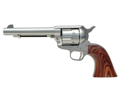 [東京マルイ] SAA アーティラリー 5-1/2インチ シルバー エアガン 木製グリップカスタム (中古)サブ画像へ1