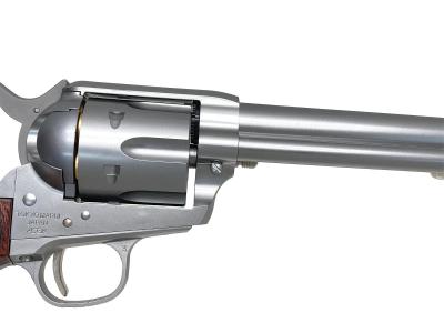 [東京マルイ] SAA アーティラリー 5-1/2インチ シルバー エアガン 木製グリップカスタム (中古)サブ画像へ4