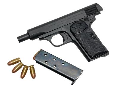 [マルシン] FN ブローニング M1910 エクセレントHW ダミーカート仕様 バレル黒 (中古)サブ画像へ6
