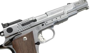 [KSC] M945 スーパーフルハウス シルバー ガスブローバック (中古)サブ画像へ4