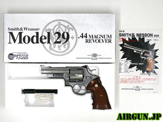 [タナカ] S&W M629 4インチ ジュピターフィニッシュステンレス (中古)