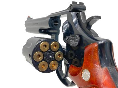 [マルシン] S&W M586 .357マグナム 6インチ プラスチックグリップ マットブラックABS モデルガン グリップ塗装/墨入れカスタム (中古)サブ画像へ6