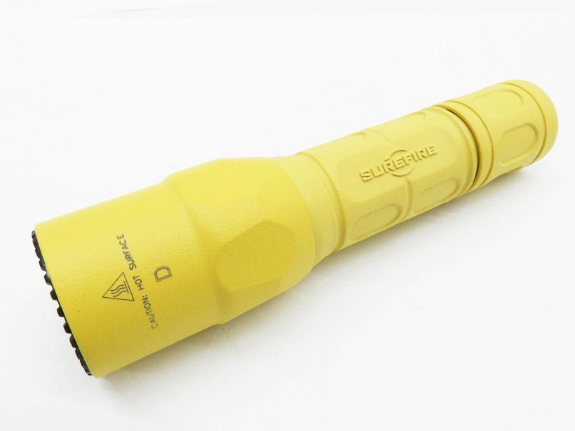 [SUREFIRE] G2X Pro イエロー 320ルーメン G2X-D-YL (中古)