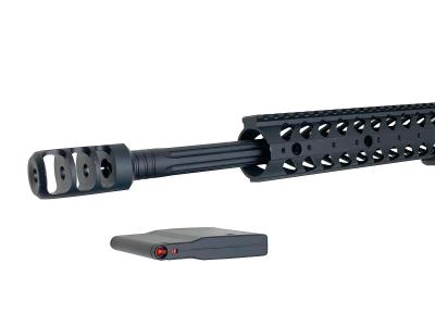 [SILVERBACK AIRSOFT] Desert Tech SRS-A1 スナイパーライフル 26インチ BK プルコック バットプレート固定難 スペアマガジン付き (訳あり)サブ画像へ4