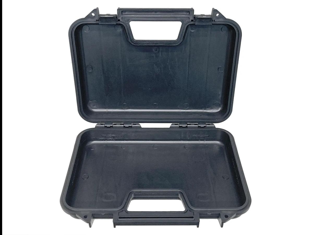 [Guarder] ハードピストルガンケース 310x210x60mm スタッキング可 ブラック ケースのみ (中古)