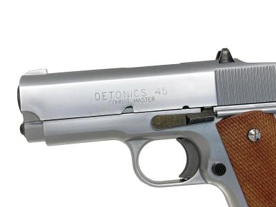 [MGC] デトニクス.45 ステンレスシルバー 発火モデルガン 外装カスタム (中古)サブ画像へ3