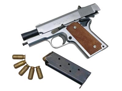 [MGC] デトニクス.45 ステンレスシルバー 発火モデルガン 外装カスタム (中古)サブ画像へ7