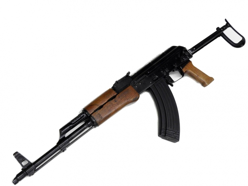 [無可動実銃] ハンガリー製 AKMS AKS-63D 自動小銃 (中古) メイン画像