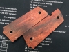 [アルタモント] M1911 ガバメントフルサイズ用 木製グリップ スムース 赤/ローズ (新品取寄)