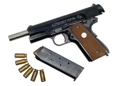 [MGC] コルト M1911A1 ブラック サイドファイヤー 発火モデルガン GM2 MG-BLK (中古)サブ画像へ6