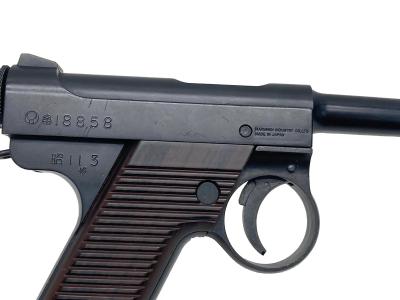 [マルシン] 南部十四年式 前期型 6mmBB マットブラックABS プラグリップ仕様 マガジンガス漏れ (訳あり)サブ画像へ3