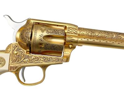 マルシン] コルト SAA.45 ジョージ・S・パットン将軍記念モデル 金属