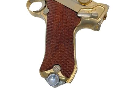 [マルシン] ルガー P08 6インチ Marine 木製グリップ 金属モデルガン 再塗装 (中古)サブ画像へ4