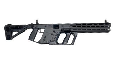 [KRYTAC] KRISS VECTOR BK SMG 電子トリガー＆MOSFET KTAEG-VSMGF-BK05 電動ガン レイルハンドガードカスタム ガンケース付 (中古)サブ画像へ2