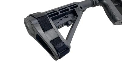 [KRYTAC] KRISS VECTOR BK SMG 電子トリガー＆MOSFET KTAEG-VSMGF-BK05 電動ガン レイルハンドガードカスタム ガンケース付 (中古)サブ画像へ3