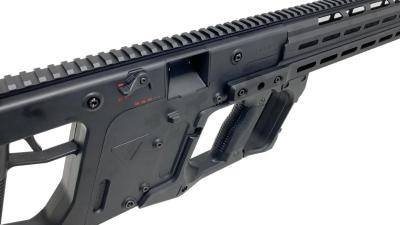 [KRYTAC] KRISS VECTOR BK SMG 電子トリガー＆MOSFET KTAEG-VSMGF-BK05 電動ガン レイルハンドガードカスタム ガンケース付 (中古)サブ画像へ4