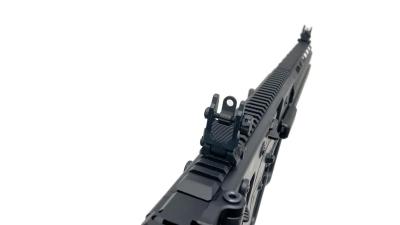 [KRYTAC] KRISS VECTOR BK SMG 電子トリガー＆MOSFET KTAEG-VSMGF-BK05 電動ガン レイルハンドガードカスタム ガンケース付 (中古)サブ画像へ7