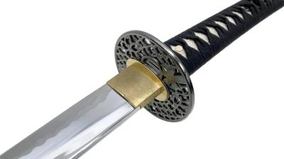 [メーカー不明] 模造刀 備前長船 一文字 国産本格居合刀 二重丁子刃文 (中古)サブ画像へ4