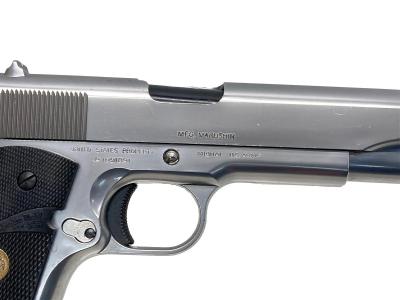 [マルシン] コルトガバメント M1911A1 シルバーABS ダミーカートリッジ仕様 コッキング不可/グリップべとつき (訳あり)サブ画像へ4