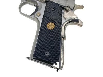 [マルシン] コルトガバメント M1911A1 シルバーABS ダミーカートリッジ仕様 コッキング不可/グリップべとつき (訳あり)サブ画像へ5