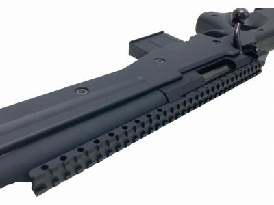 [東京マルイ] L96 AWS ブラックストック 大型マズル/ロングマウントレイル カスタム エアガン (中古)サブ画像へ8