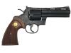 [タナカ] コルトパイソン 357マグナム 4インチ Rモデル HW 発火モデルガン 木製グリップカスタム (未発火)