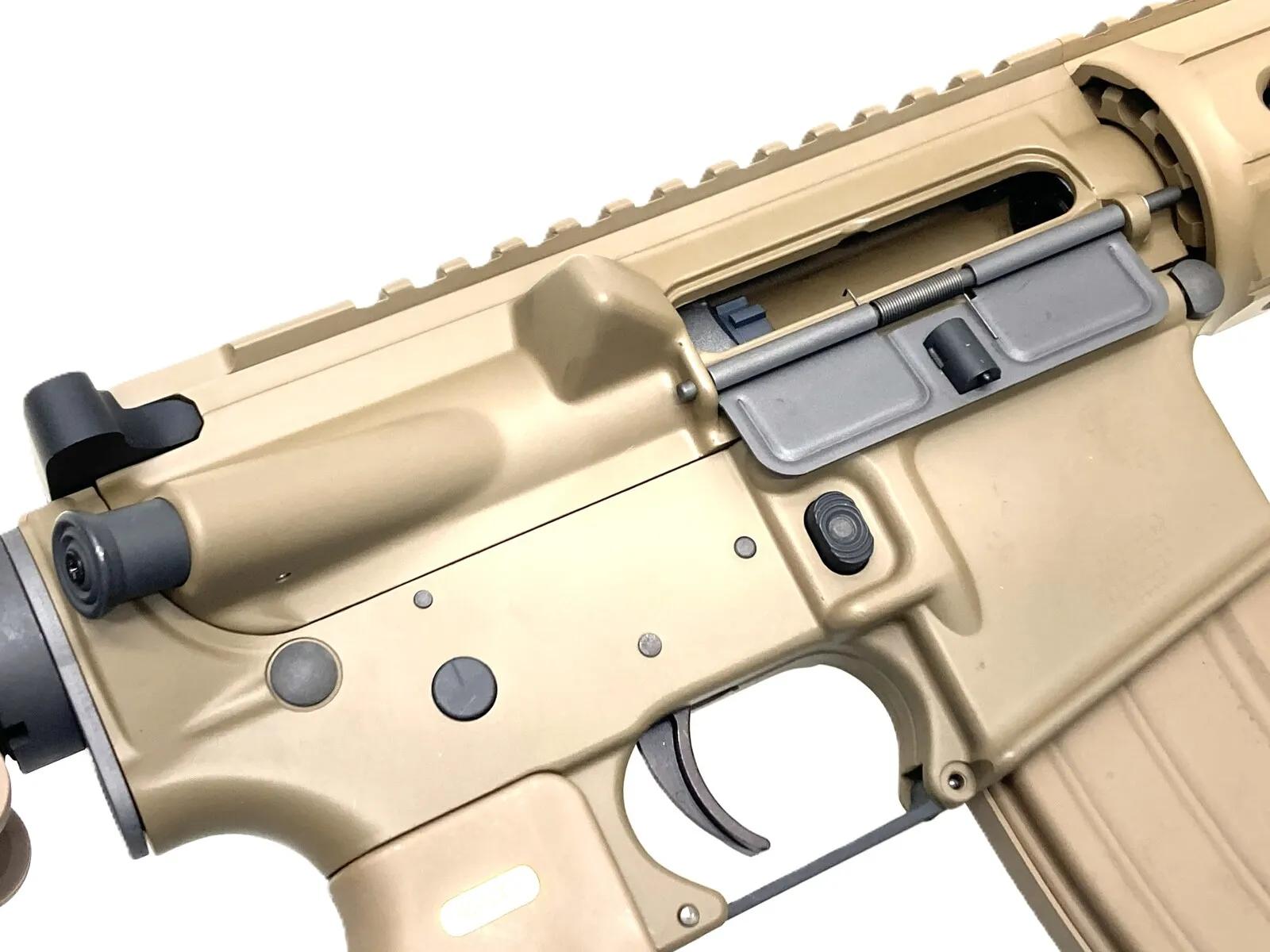 WE] RARS M4 R5 V3 TANカラー GBB ガスブローバックガン (新品)の販売