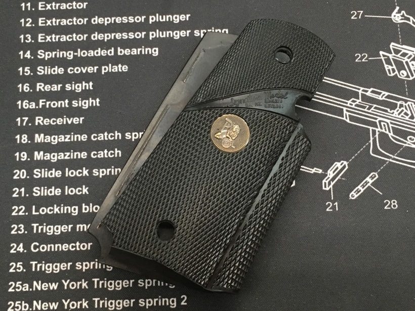 Pachmayr/パックマイヤー] コルト オフィサーズ用 CO-45 実銃用