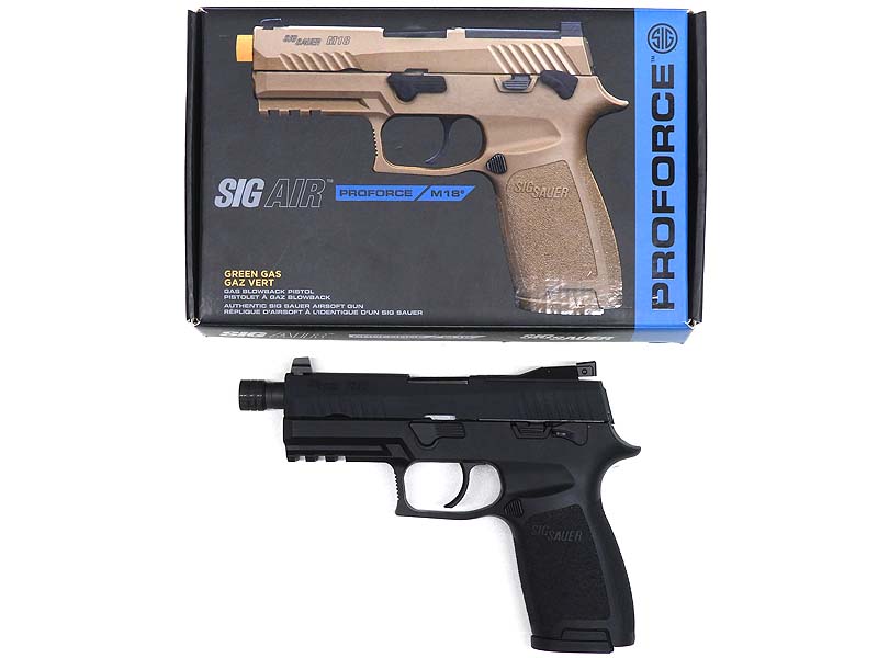 [VFC_SIG Airsoft] P320-M18 ガスブローバック BK XCARRY LEGIONアルミスライドカスタム (中古)