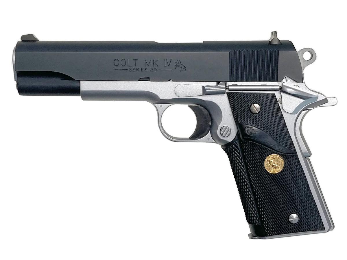 [WA] コルトコンバットエリート ガスブローバック グリップカスタム (中古)