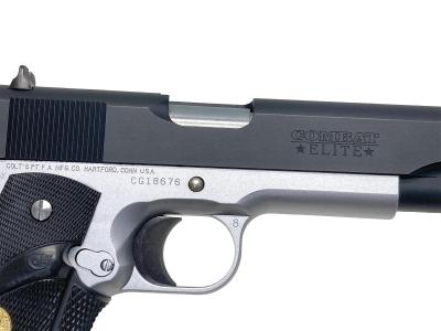 [WA] コルトコンバットエリート ガスブローバック グリップカスタム (中古)サブ画像へ3