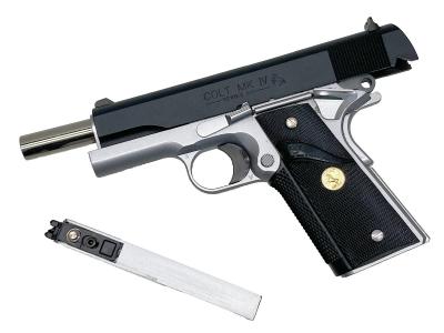 [WA] コルトコンバットエリート ガスブローバック グリップカスタム (中古)サブ画像へ6